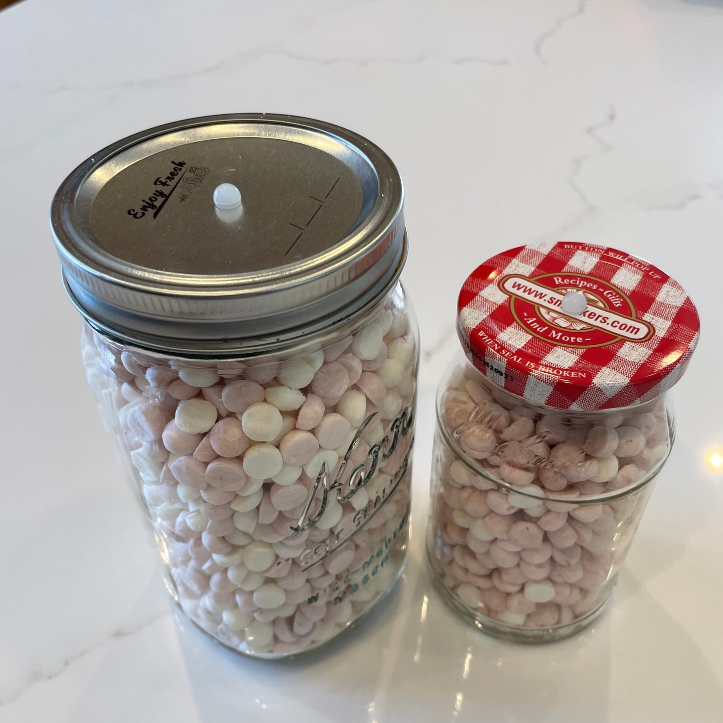 Mason Jar Vacuum Lid - Regular Mouth